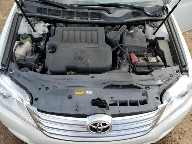 4T1BK3DB4CU463235 - 2012 TOYOTA AVALON BASE WHITE photo 11