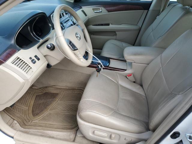4T1BK3DB4CU463235 - 2012 TOYOTA AVALON BASE WHITE photo 7