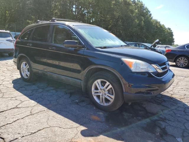 5J6RE3H75AL014918 - 2010 HONDA CR-V EXL BLACK photo 4