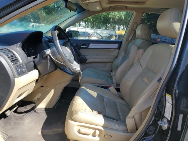 5J6RE3H75AL014918 - 2010 HONDA CR-V EXL BLACK photo 7