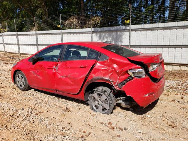 1G1BC5SM6J7222007 - 2018 CHEVROLET CRUZE LS RED photo 2