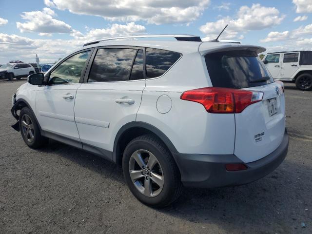 JTMRFREV8FD099263 - 2015 TOYOTA RAV4 XLE WHITE photo 2