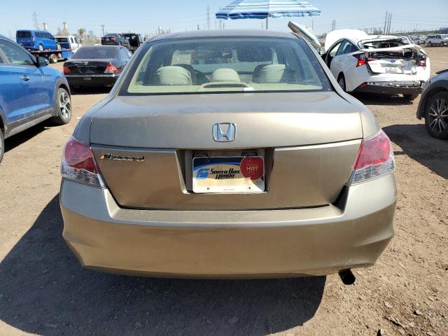 1HGCP26398A062400 - 2008 HONDA ACCORD LX TAN photo 6