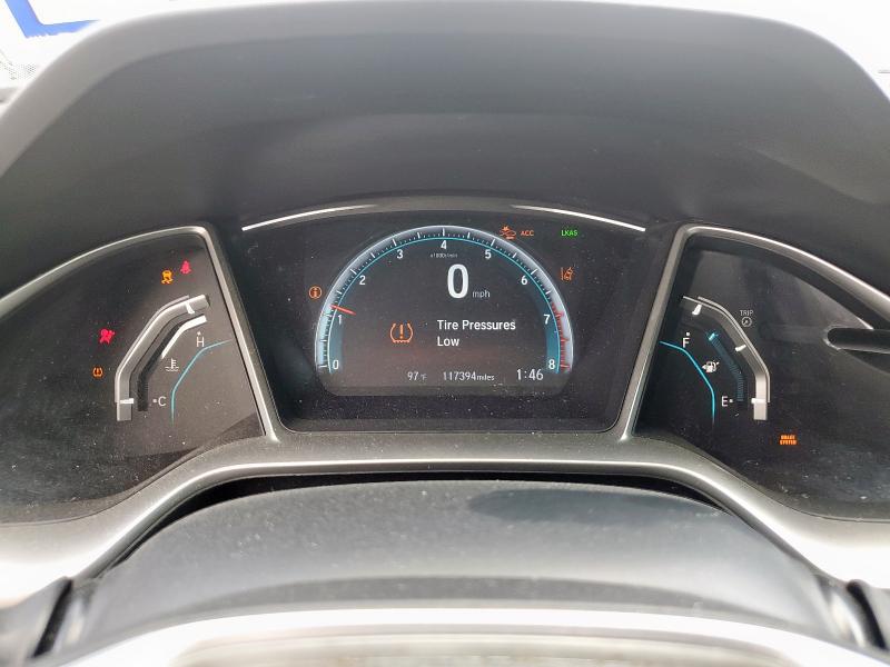 2HGFC2F81GH503361 - 2016 HONDA CIVIC EX BLACK photo 9