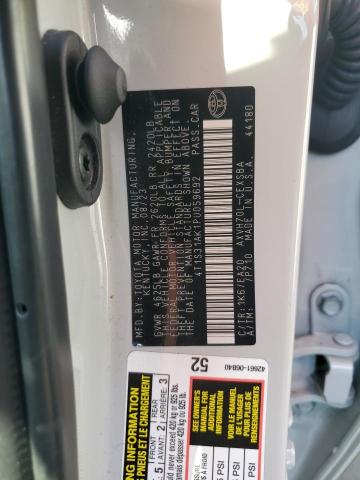 4T1S31AK1PU059692 - 2023 TOYOTA CAMRY SE NIGHT SHADE SILVER photo 12