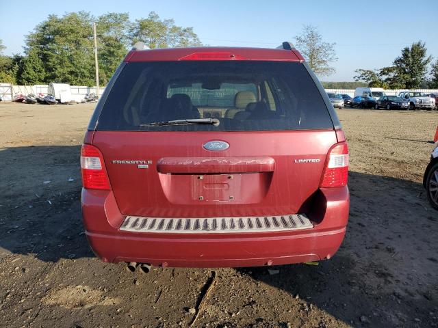 1FMZK06165GA53412 - 2005 FORD FREESTYLE LIMITED RED photo 6