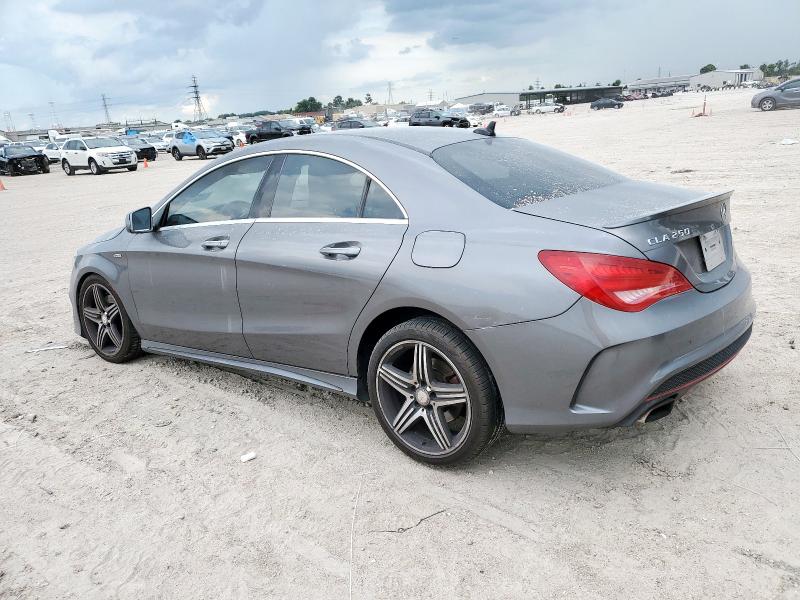 WDDSJ4EB2GN325601 - 2016 MERCEDES-BENZ CLA 250 GRAY photo 2