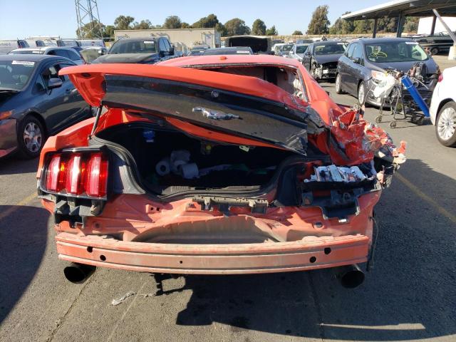 1FA6P8THXG5231139 - 2016 FORD MUSTANG ORANGE photo 6