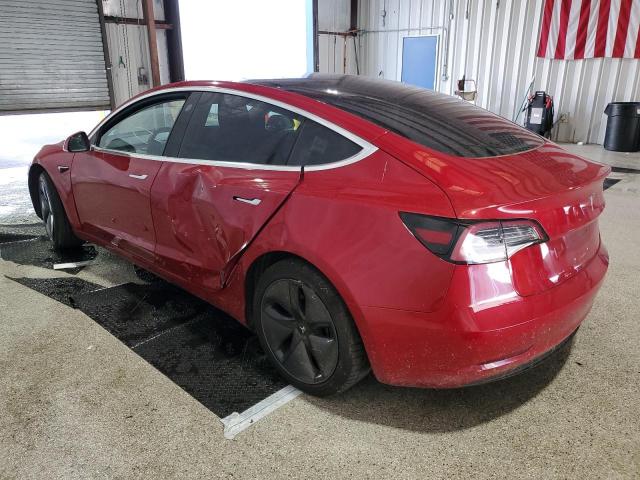 5YJ3E1EA3JF039819 - 2018 TESLA MODEL 3 红色 照片 2