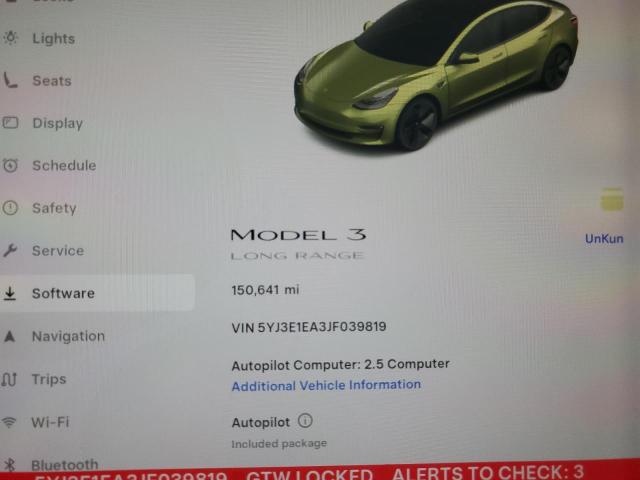 5YJ3E1EA3JF039819 - 2018 TESLA MODEL 3 红色 照片 9