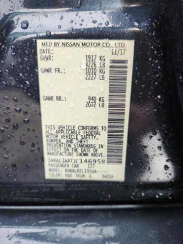 1N4AL3AP7JC146958 - 2018 NISSAN ALTIMA 2.5 石墨色 照片 12