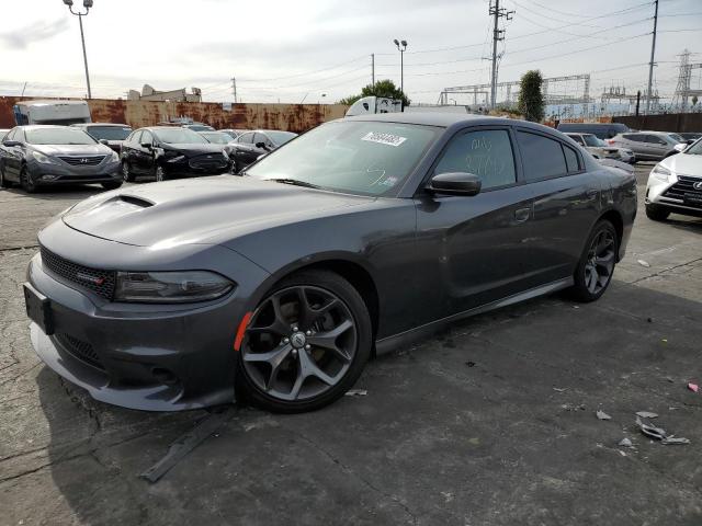 2C3CDXHG2KH545969 - 2019 DODGE CHARGER GT GRAY photo 1