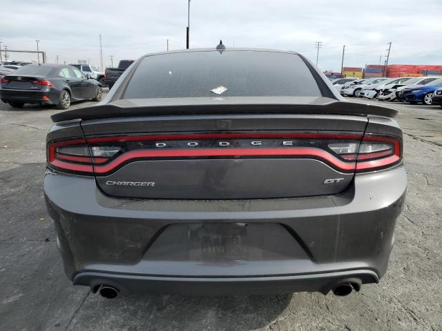 2C3CDXHG2KH545969 - 2019 DODGE CHARGER GT GRAY photo 6