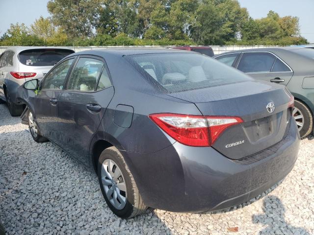 2T1BURHE5GC548271 - 2016 TOYOTA COROLLA L GRAY photo 2