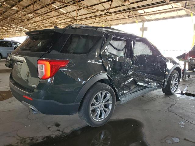 1FMSK8FH2NGB24103 - 2022 FORD EXPLORER LIMITED GRAY photo 3