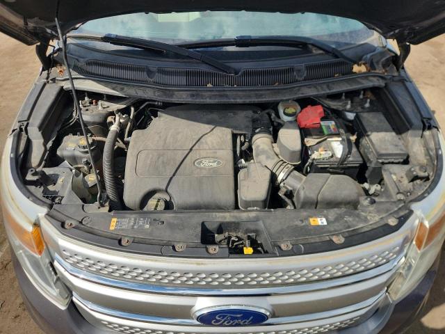 1FM5K8D81DGB02351 - 2013 FORD EXPLORER XLT Մոխրագույն լուսանկար 11