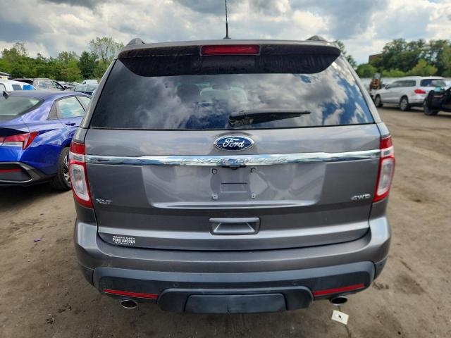 1FM5K8D81DGB02351 - 2013 FORD EXPLORER XLT Մոխրագույն լուսանկար 6