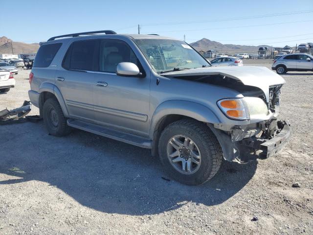 5TDZT38A13S168342 - 2003 TOYOTA SEQUOIA LIMITED SILVER photo 4