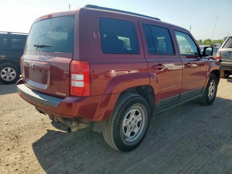 1C4NJPBA0GD688134 - 2016 JEEP PATRIOT SPORT Qırmızı foto 3