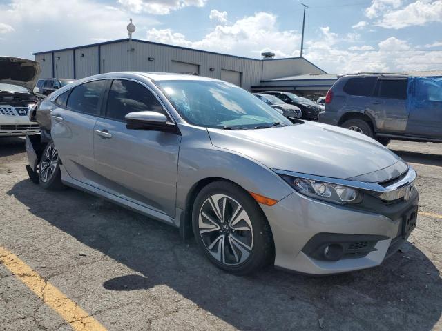 2HGFC1F78HH636184 - 2017 HONDA CIVIC EXL 银色 照片 4