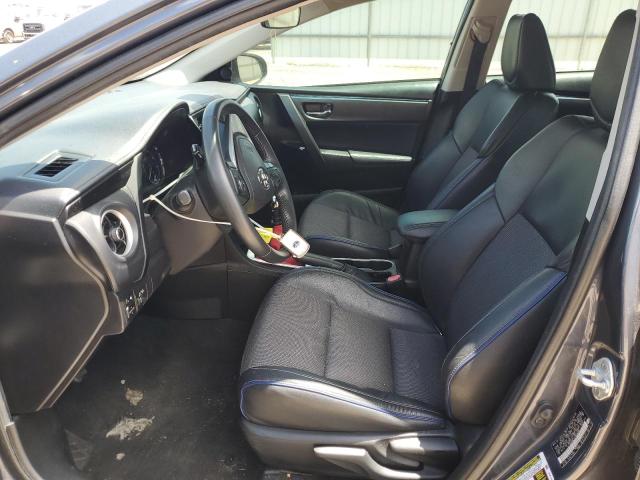 5YFBURHE1JP829586 - 2018 TOYOTA COROLLA L BLUE photo 7