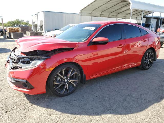 2HGFC2F81KH543285 - 2019 HONDA CIVIC SPORT წითელი ფოტო 1