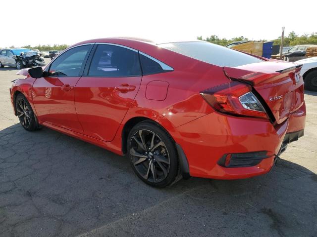2HGFC2F81KH543285 - 2019 HONDA CIVIC SPORT წითელი ფოტო 2