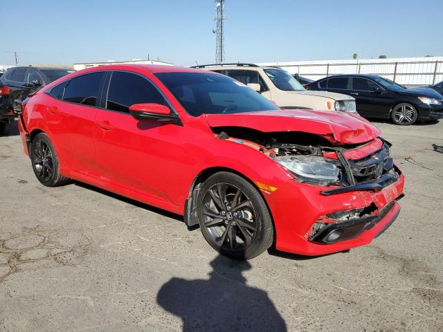 2HGFC2F81KH543285 - 2019 HONDA CIVIC SPORT წითელი ფოტო 4