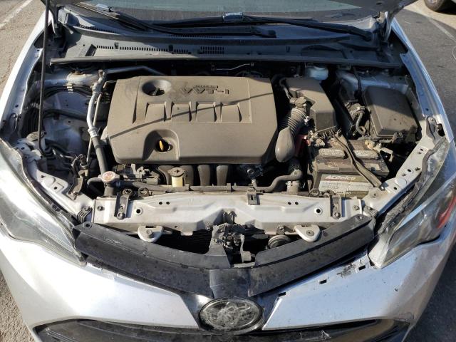 5YFBURHE9KP925810 - 2019 TOYOTA COROLLA L SILVER photo 11