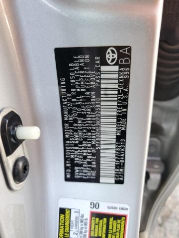 5YFBURHE9KP925810 - 2019 TOYOTA COROLLA L SILVER photo 12