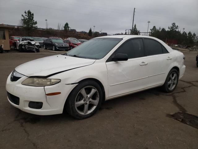 1YVHP80D465M56332 - 2006 MAZDA MAZDA6 S WHITE photo 1