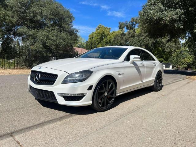 WDDLJ7EB5DA064490 - 2013 MERCEDES-BENZ CLS 63 AMG WHITE photo 2