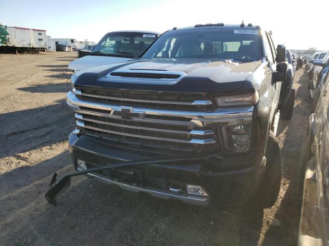 1GC4YVEY7NF142873 - 2022 CHEVROLET SILVERADO K3500 HIGH COUNTRY BLACK photo 2