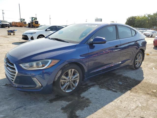 5NPD84LF8HH109368 - 2017 HYUNDAI ELANTRA SE BLUE photo 1