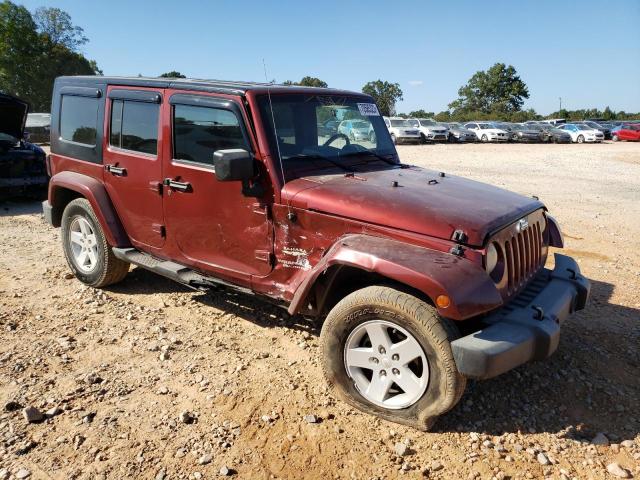 1J4GB591X7L102295 - 2007 JEEP WRANGLER SAHARA BURGUNDY photo 4