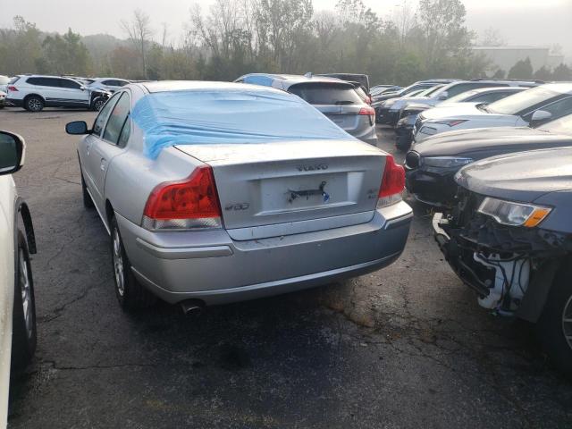 YV1RH592X72631591 - 2007 VOLVO S60 2.5T SILVER photo 2