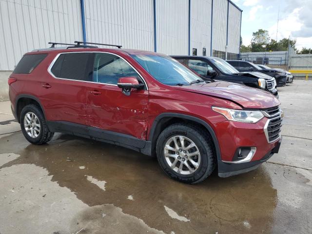 1GNEVGKW4JJ191393 - 2018 CHEVROLET TRAVERSE LT MAROON photo 4