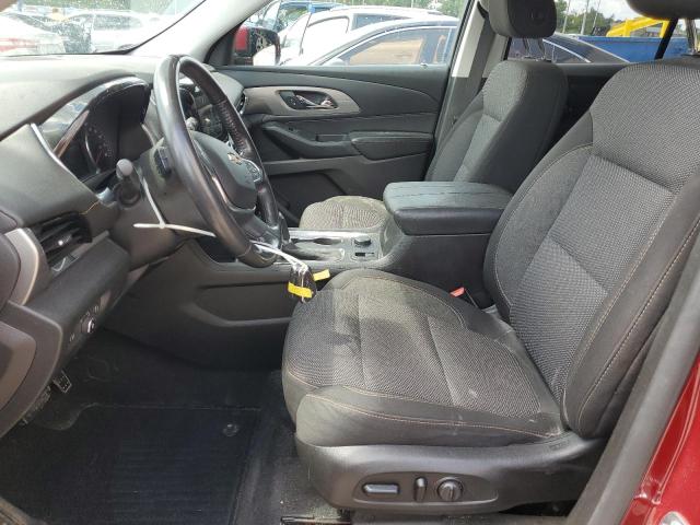 1GNEVGKW4JJ191393 - 2018 CHEVROLET TRAVERSE LT MAROON photo 7
