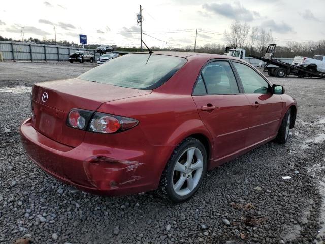 1YVHP80C275M11821 - 2007 MAZDA 6 I RED photo 3