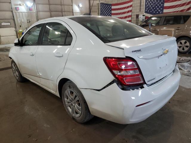 1G1JB5SH0H4155935 - 2017 CHEVROLET SONIC LS WHITE photo 2