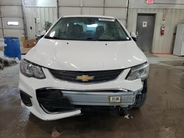 1G1JB5SH0H4155935 - 2017 CHEVROLET SONIC LS WHITE photo 5