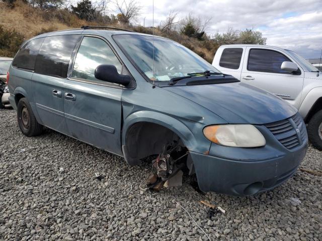 2D4GP44L17R241459 - 2007 DODGE GRAND CARA SXT BLUE photo 4