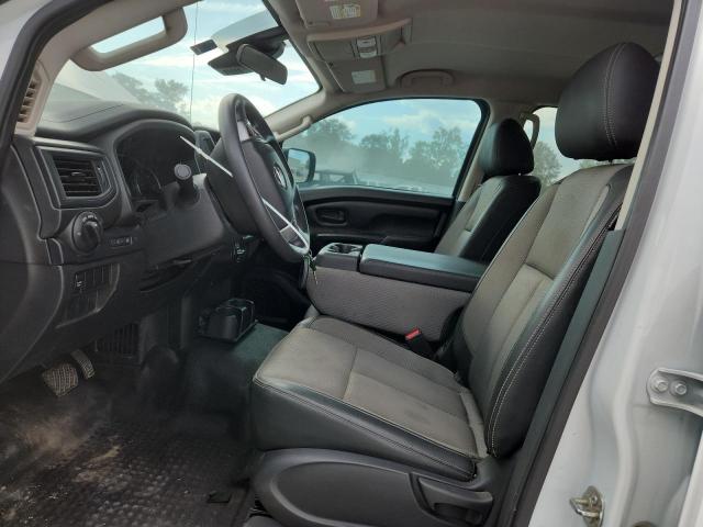 1N6AA1ECXMN510209 - 2021 NISSAN TITAN S WHITE photo 7