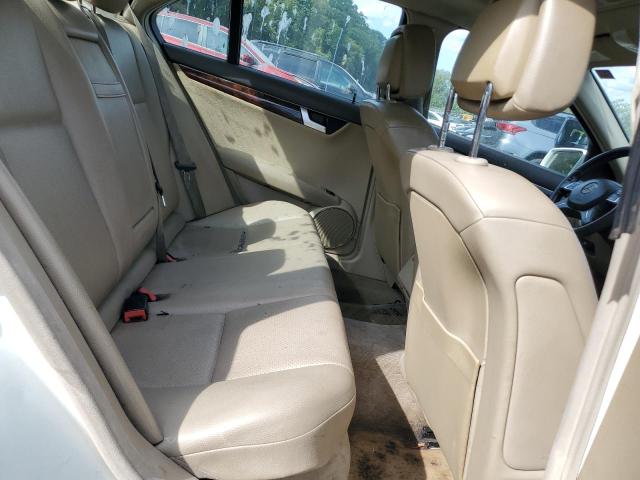 WDDGF8BB4CR207779 - 2012 MERCEDES-BENZ C 300 4MATIC WHITE photo 10