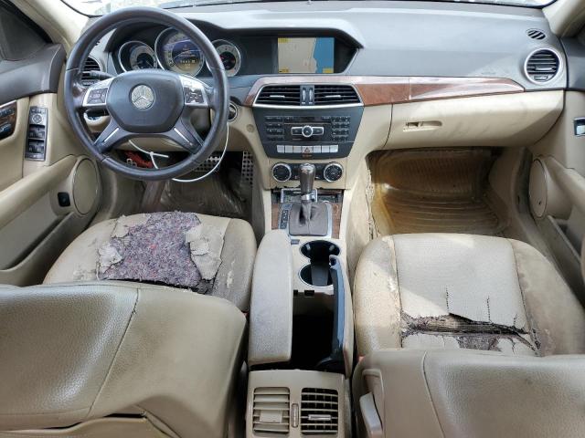 WDDGF8BB4CR207779 - 2012 MERCEDES-BENZ C 300 4MATIC WHITE photo 8