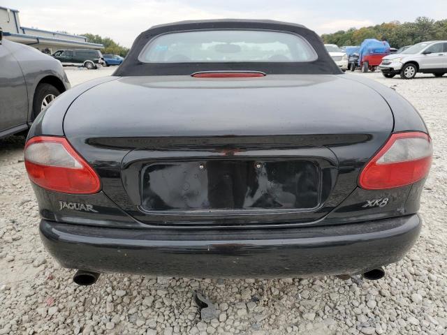 SAJGX2247WC020633 - 1998 JAGUAR XK8 BLACK photo 6