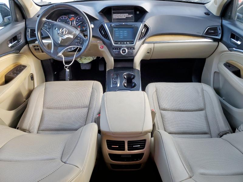 5J8YD3H53LL003035 - 2020 ACURA MDX TECHNOLOGY Սև լուսանկար 8