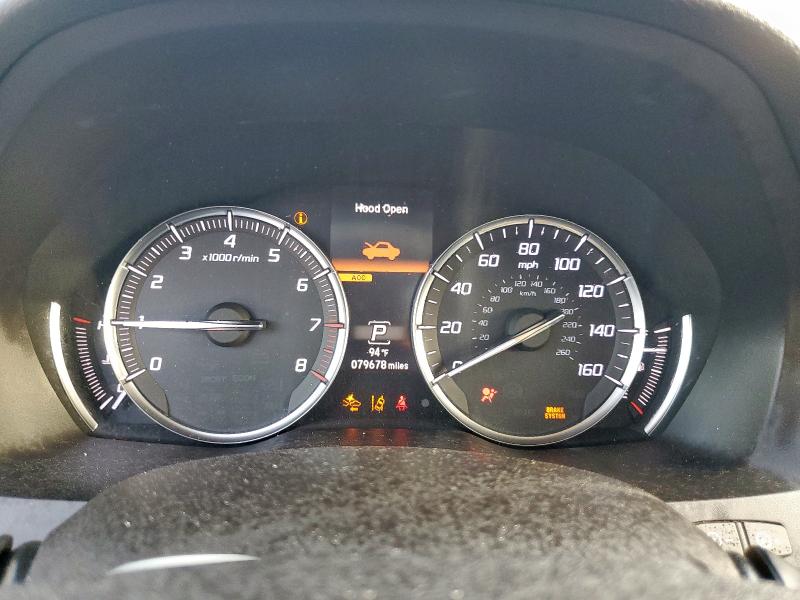 5J8YD3H53LL003035 - 2020 ACURA MDX TECHNOLOGY Սև լուսանկար 9