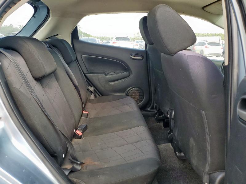 JM1DE1KY8D0171080 - 2013 MAZDA MAZDA2 فضي صورة 10