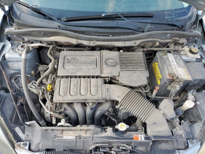 JM1DE1KY8D0171080 - 2013 MAZDA MAZDA2 فضي صورة 11